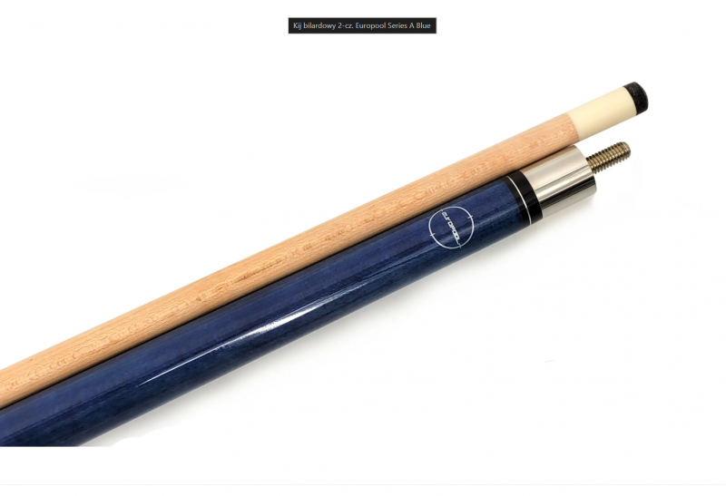 Kij bilardowy 2-cz. Europool Series A Blue