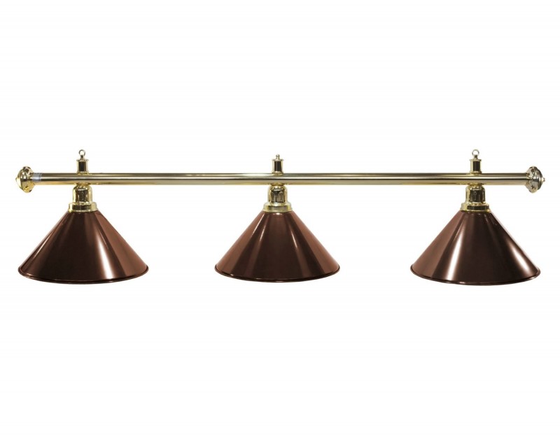 Lampa ELEGANCE 3-klosze chocolate