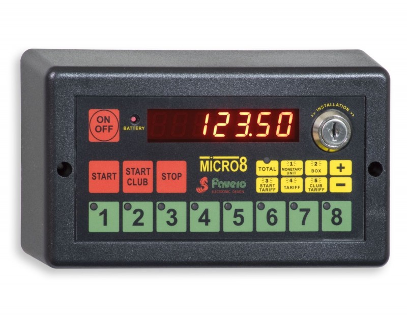 Taryfikator czasu MICRO 8 do kontroli 8s